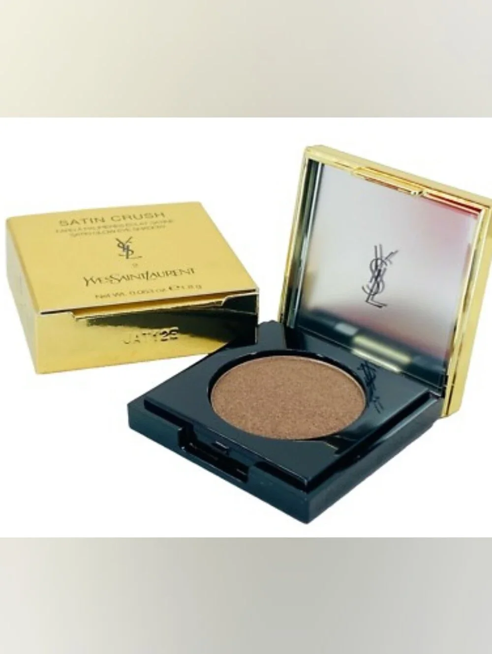 🧚‍♀️N°2 EXCESSIVE BROWN YSL Satin Crush Satin Glow Eyeshadow NWT